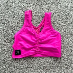 Kandi Kouture Pink top in Child Medium